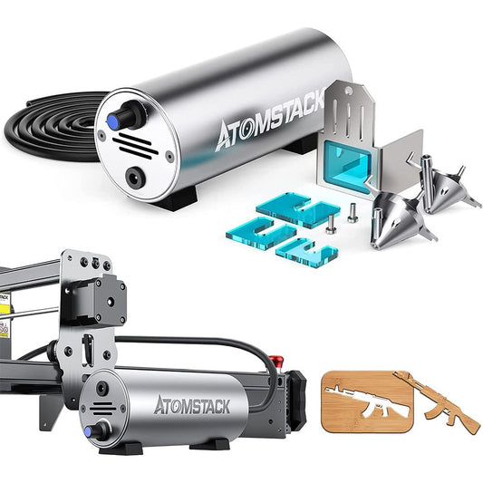 ATOMSTACk F30 Air Assist Kit, 10-30L/Min Adjustable Airflow