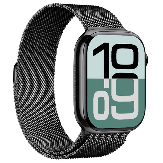 DIONA MONA3 Mini Smartwatch, 2.1-inch Screen, Health & Sleep Monitoring, Bluetooth Calling, Multiple Sports Modes, Voice Assistant - Black