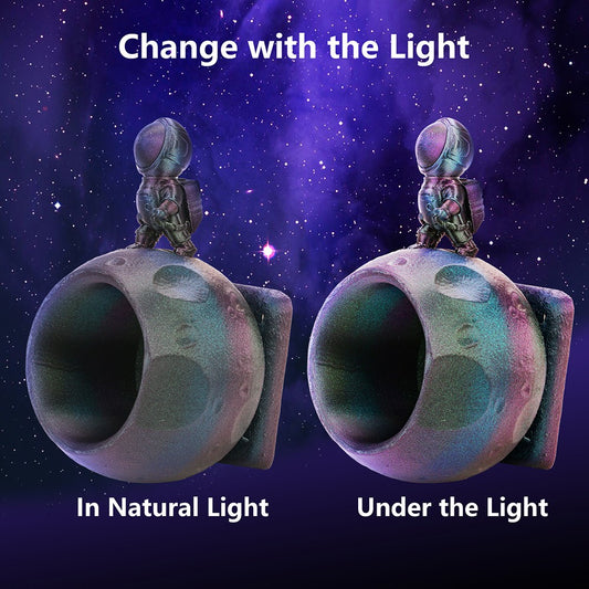 ERYONE Burnt Titanium Rainbow PLA Filament 1kg, Nebula (Dark Gold & Green & Blue Purple)