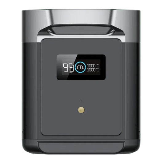 EcoFlow DELTA 2 Max Power Station Smart Extra Battery, 2048Wh LiFePO4 Cell, Compatible with DELTA 2, DELTA Max 2000, DELTA 2 Max