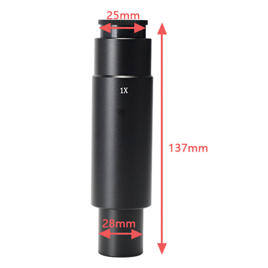 HAYEAR 1X Microscope Adapter Eyepiece for Monocular Lens