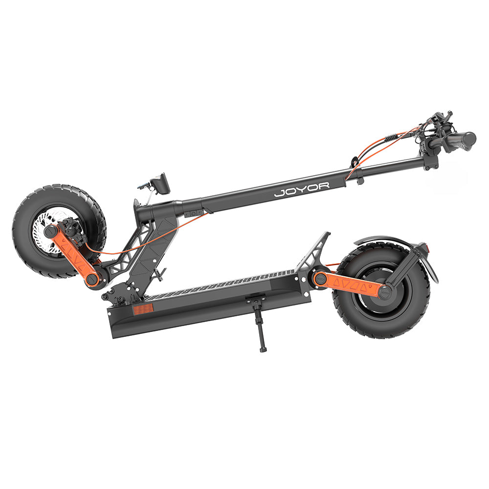 JOYOR S5 ABE Certification Electric Scooter 10-inch Tires 500W Motor 20km/h 48V 13Ah Battery 40-55km Range Dual Disc Brakes