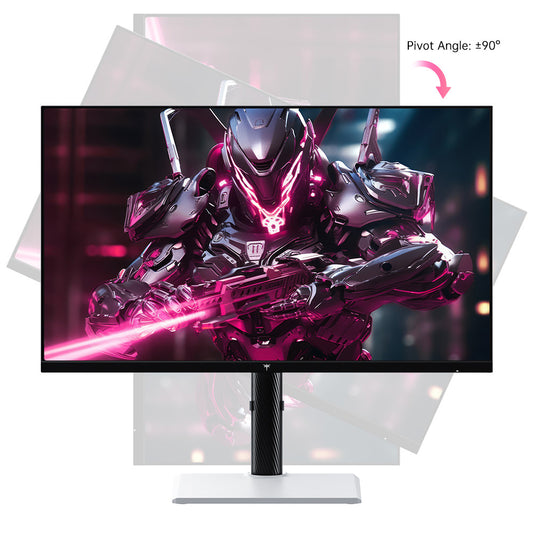 KTC H27E6 27 inch Gaming Monitor, 2560*1440 QHD Fast IPS Screen, 300Hz Refresh Rate, HDR 400, 1ms Response Time, FreeSync & G-Sync, 144% sRGB, VESA Mountable, 2*HDMI 2.1, 2*DP 1.4, 1*USB 2.0, 1*Earphone