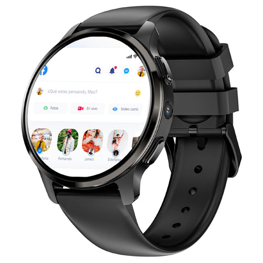 LOKMAT APPLLP 2 Smartwatch, 1.508-inch AMOLED Screen, Support 4G SIM Card, Android 8.1, NFC Access, 24/7 Health Monitoring, Multiple Sports Modes