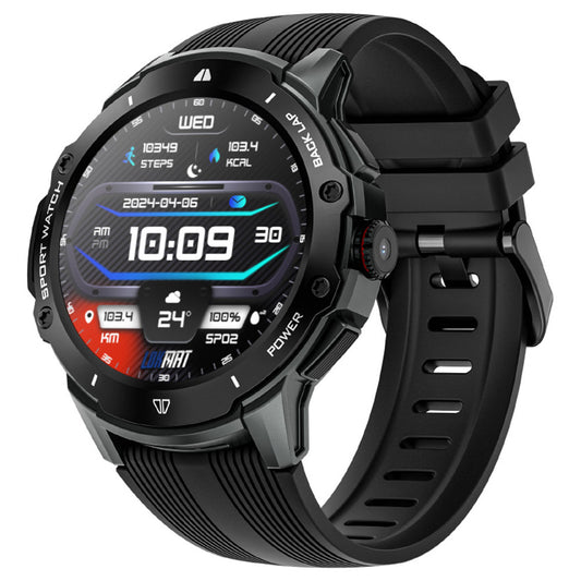LOKMAT APPLLP 4G Smartwatch, AMOLED HD Screen, NFC Access, Heart Rate Health Monitoring, Bluetooth 4.2, Multiple Sports Modes, GPS/Beidou/Granas/AGPS/LBS Positioning