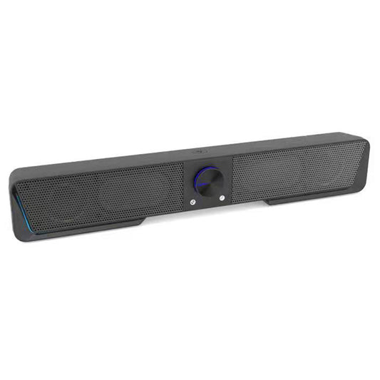 Redragon GS570 Darknets RGB Bluetooth Sound Bar 2.0 Channel with Dual Speakers and Dynamic Lighting - Black