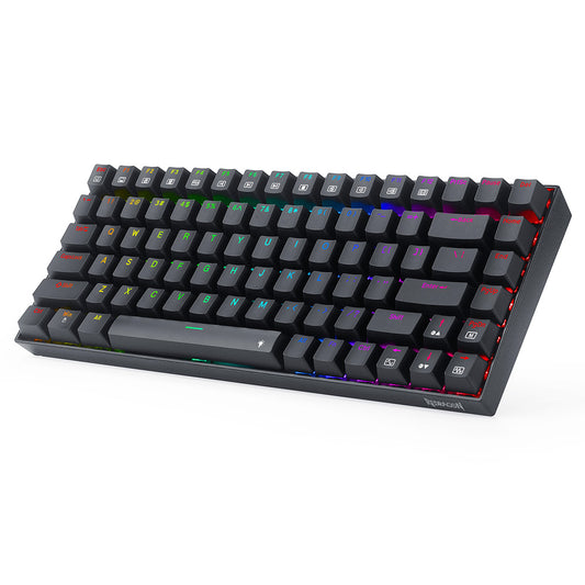 Redragon K629-RGB Phantom RGB Backlight Mechanical Gaming keyboard 84 keys Red Switch - Black