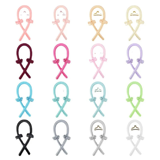 Lazy Heatless Curling Rod s klipom Eva Sponge Pena Spacie mäkká vlnová kulma Kulma na hrubé črevo Stylingové nástroje