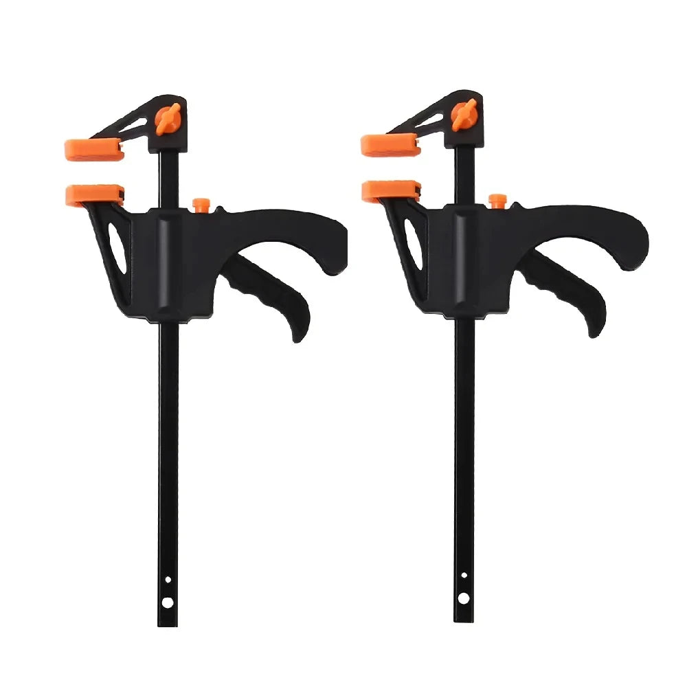 Prípravok na opracovanie dreva typu F Rýchloupínacia tesárska račňa Uvoľňovacie ručné náradie pre domácich majstrov 4-palcové tyče Malé diely Nástroj na rýchle stláčanie