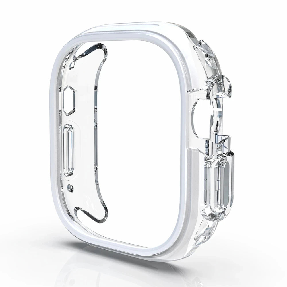 Pre Apple Watch Ultra 49 mm 44 mm 45 mm TPU ochranné puzdro Silikónové puzdrá na nárazníky Kryt pre iWatch Series 8 7 6 se 5 4