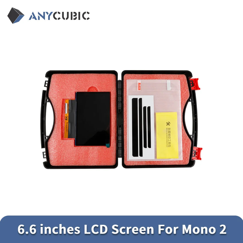 ANYCUBIC Photon Mono 2 monochromatický 6,6-palcový LCD displej pre LCD 3D tlačiareň Mono 2 LCD displej