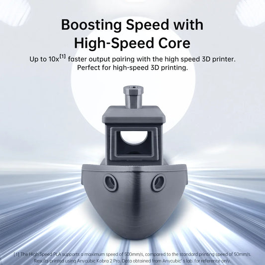 Vysokorýchlostné vlákno PLA ANYCUBIC 1,75 mm z plastu pre 3D tlačiareň 1 kg/rolka Gumový spotrebný materiál pre sériu ANYCUBIC Kobra 2
