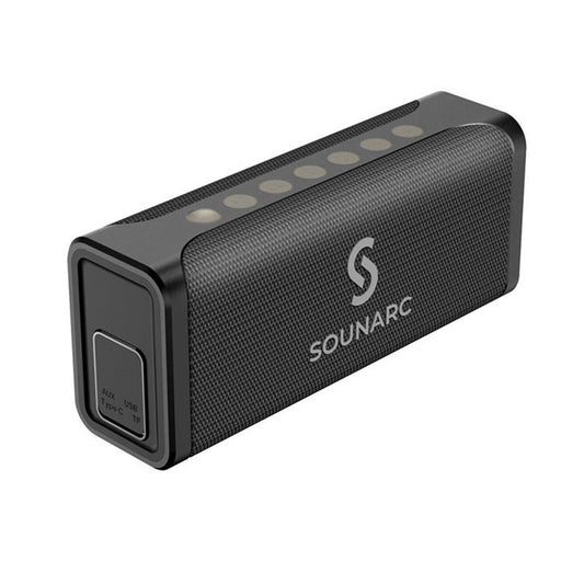 SOUNARC M1 80W Bluetooth Speaker with 2 Wireless Microphones