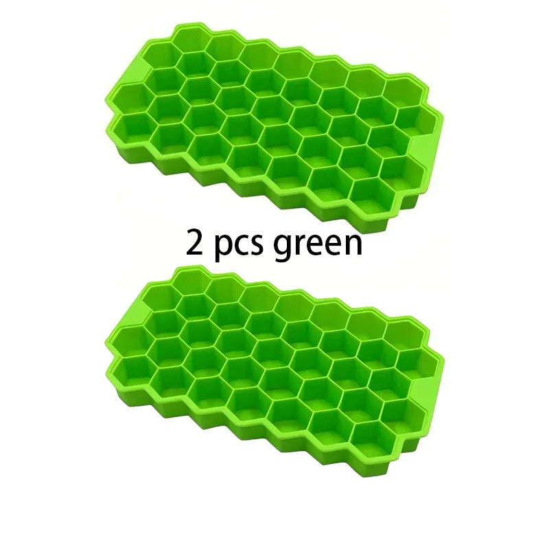 1ks Voštinový 37 mriežkový podnos na kocky bez veka Vlastná forma na ľad