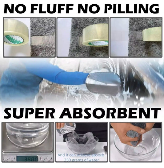 1ks na čistenie auta Hustá handrička na umývanie uterákov Rýchloschnúca utierka neškodí Príslušenstvo na čistenie auta Vysoká absorpcia vody