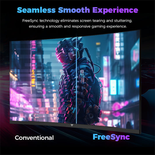 KTC H32S17C 1500R Curved Gaming Monitor, 32 inch 1920*1080 VA Panel, 180Hz Refresh Rate, 3000:1 Contrast Ratio, FreeSync & G-Sync, Low Blue Light & Flicker Free, 2*HDMI 2.0, 1*DP1.4, 1*Earphone Jack, VESA Mount