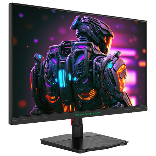 TITAN ARMY P2510HS Gaming Monitor, 24.5-inch 1920*1080 CSOT Fast IPS Screen, 300Hz Refresh Rate, HDR400, 121% sRGB, 1ms GTG Response Time, Adaptive-Sync, Hardware Low Blue Light, Gaming Assist, PIP/PBP Display, VESA Mounting