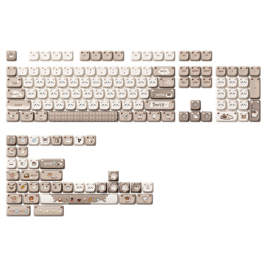 Akko Siamese Cat Keycap Set (142-key)