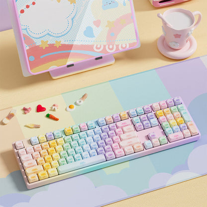 Akko Colorful Cats Keycap Set (142-key)