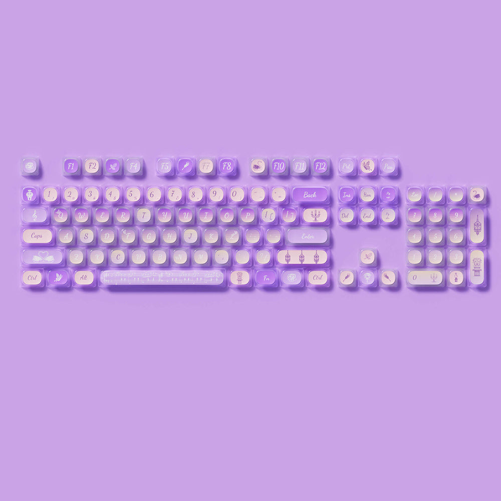 Akko Swan Sonata Pudding Keycap Set (140-key)