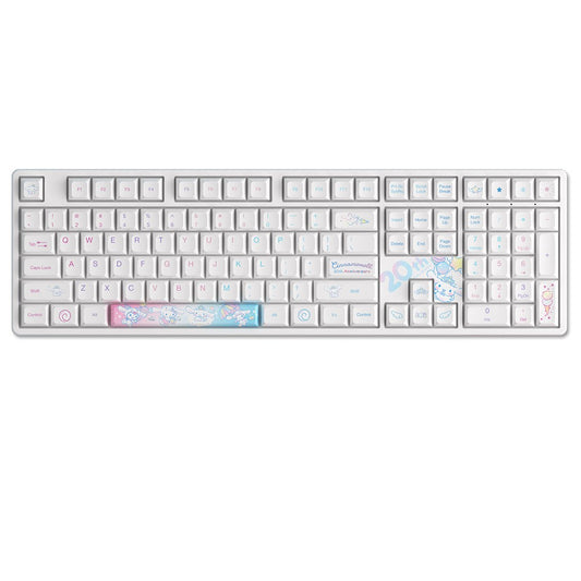 Akko Cinnamoroll 20th Anniversary 3108RF CS Sakura Switch 108keys Dual-mode Mechanical Keyboard