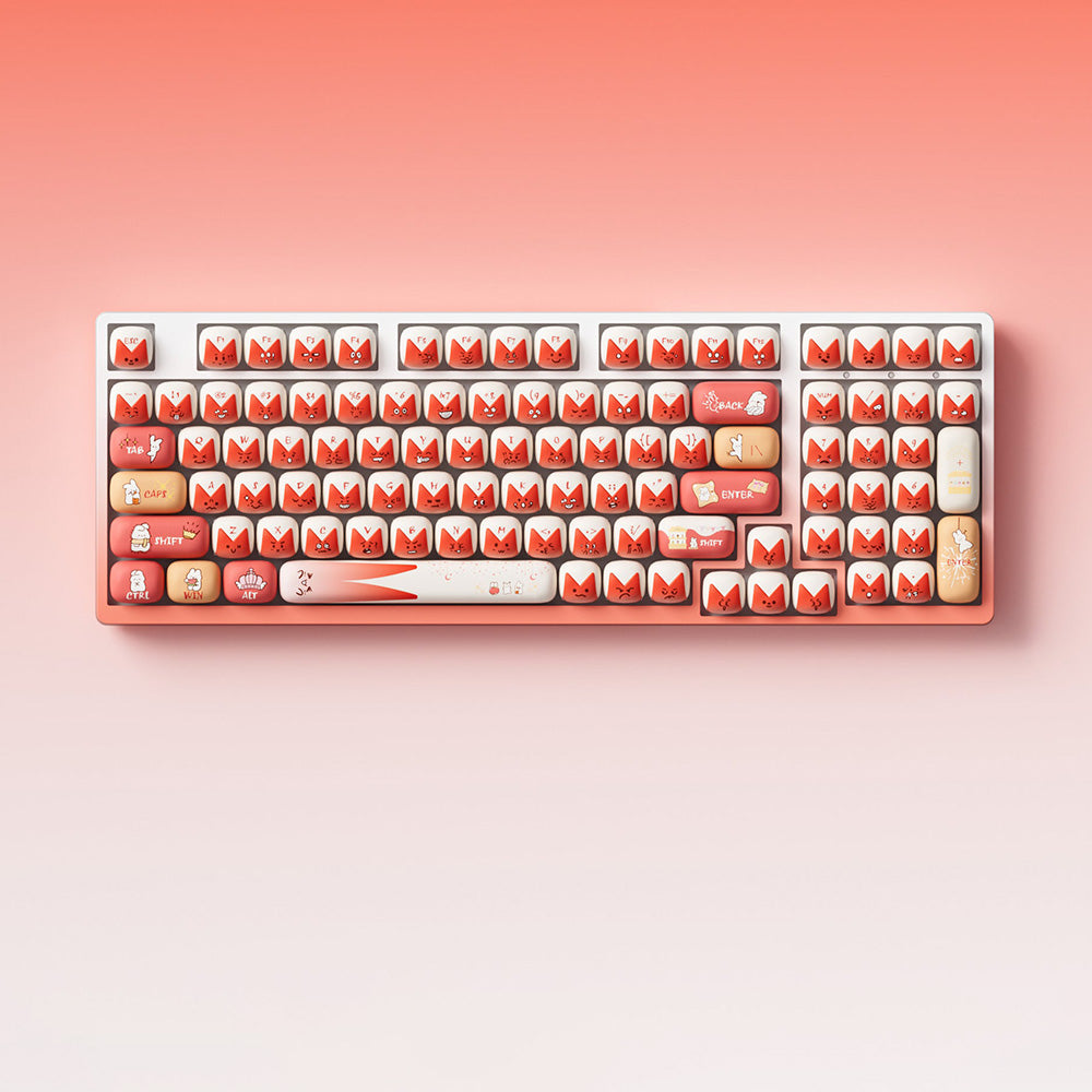 Akko Bunny Apple Keycap Set (137-key)