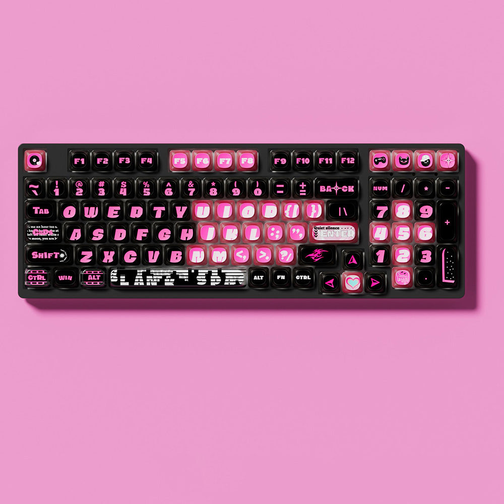 Akko Pink Phantom Keycap Set (139-key)