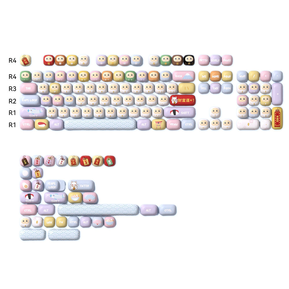 Akko Good Luck Charm MOG Profile Keycap Set (138-key)