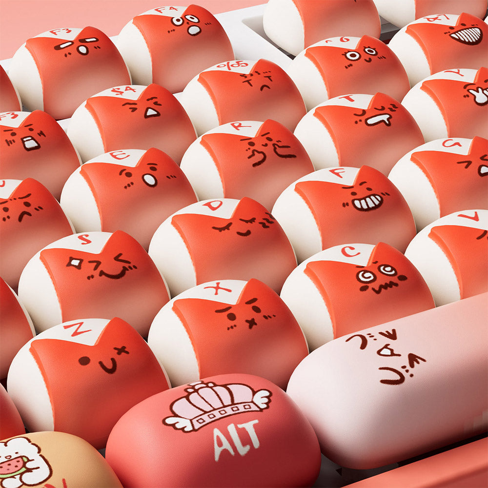 Akko Bunny Apple Keycap Set (137-key)