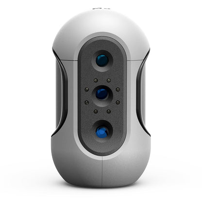 3DMakerpro Mole 3D Scanner Premium Edition, NIR Light Source, 0.05mm Accuracy, 0.1mm Resolution, 10fps Frame Rate, Visual Tracking, Facial Scanning, Anti-Shake, 200x100mm Single Capture Range, with Turntable