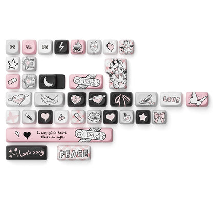 AKKO Dark Angel Keycap Set (140-key)