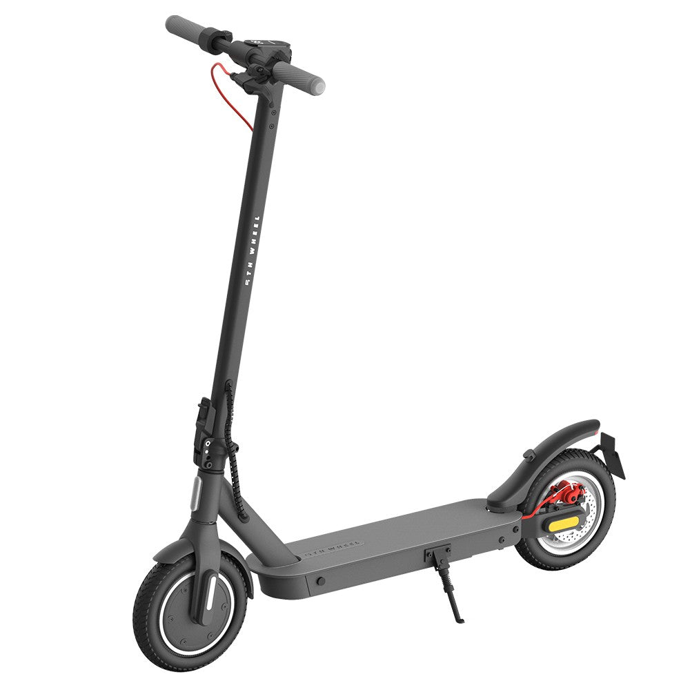 5TH WHEEL V30 Pro Foldable Electric Scooter 10 inch Tire 350W Motor 18 MPH Max Speed 19.9 Miles Range 36V 7.5Ah Battery Dual Braking System, Cruise Control and Handbar Turn Signal