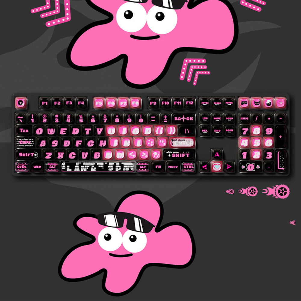 Akko Pink Phantom Keycap Set (139-key)