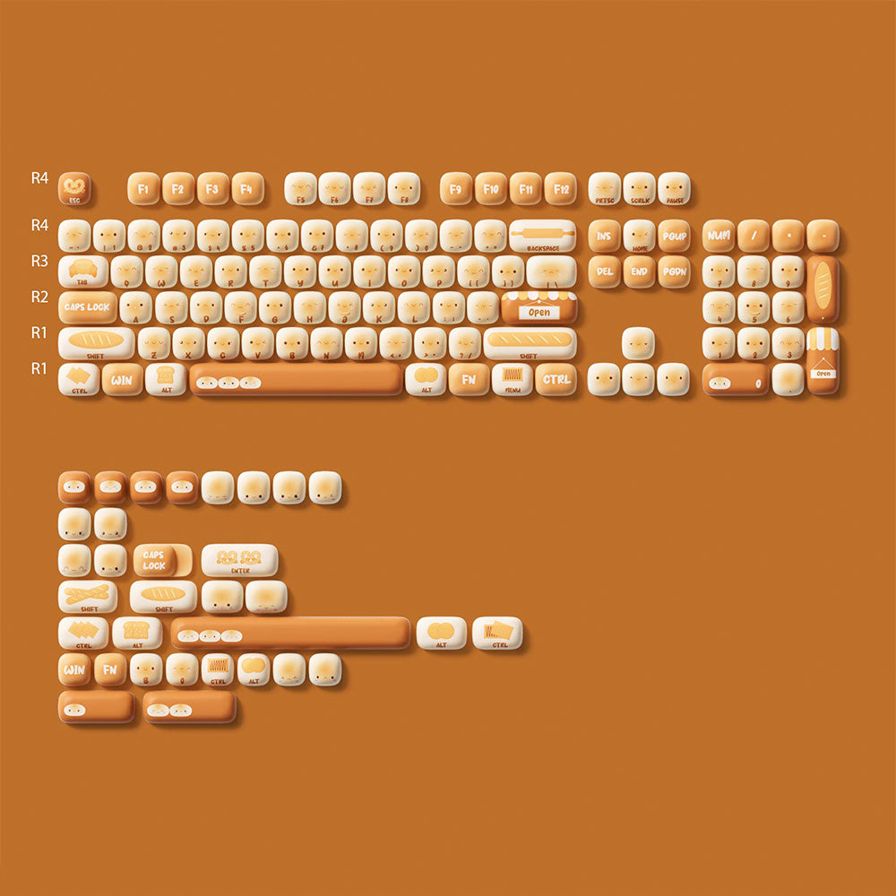 Akko Bun Wonderland MOG Profile Keycap Set (138-key)