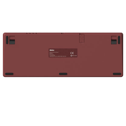 8BitDo Retro 108 Mechanical Keyboard, 108 Keys, Hot-swappable PCB, 3 Modes Connection, Wireless Gaming Keyboard for Windows &amp; Android - Red