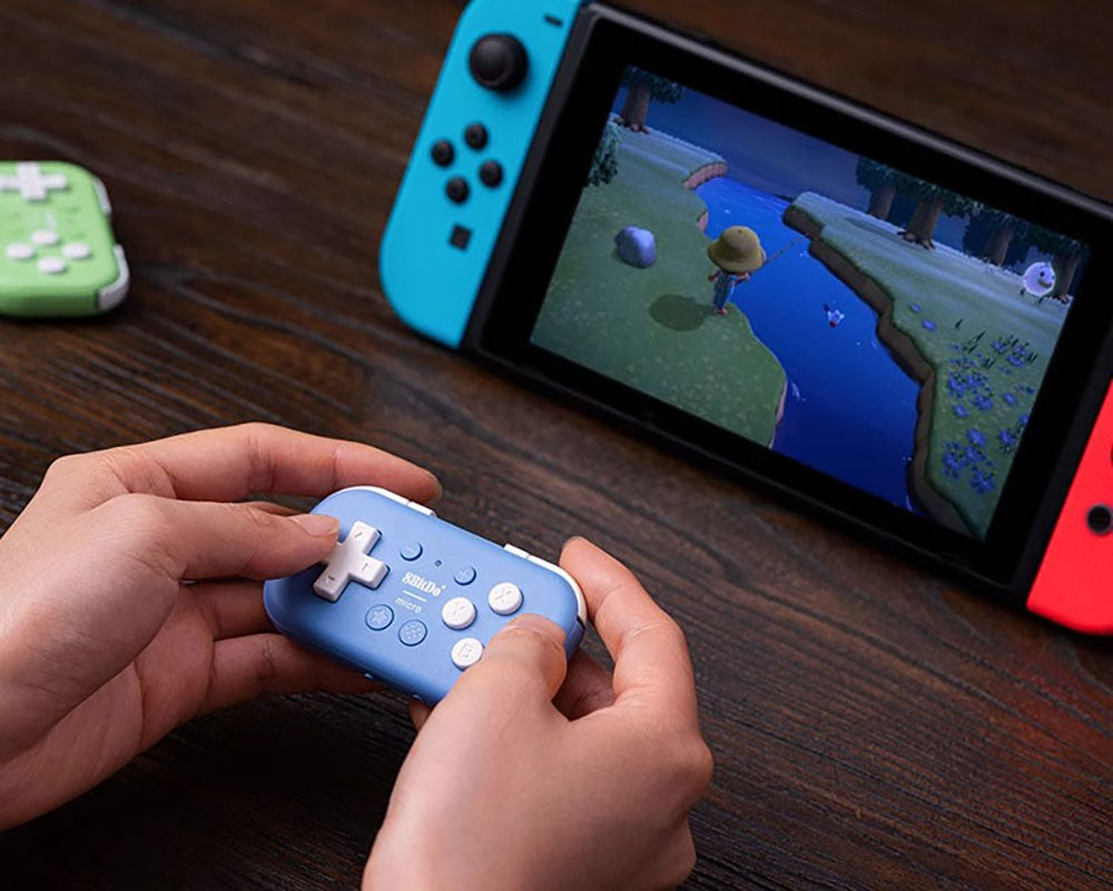 8BitDo Micro Bluetooth Gamepad – zelený