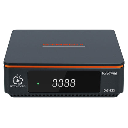 GTMEDIA V9 Prime Satellite Receiver, DVB-S/S2/S2X, HEVC 10Bit, Built-in 2.4G WiFi, Support CA Card, Biss Auto Roll - EU Plug
