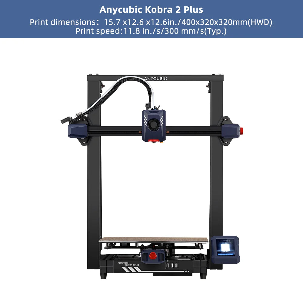 3D tlačiareň ANYCUBIC Speed ​​FDM Series 3D tlačiareň Kobra 2 Neo 3D veľkorozmerná automatická vyrovnávacia tlačiareň FDM 3D tlačiarne Kobra 2 Pro Max Plus