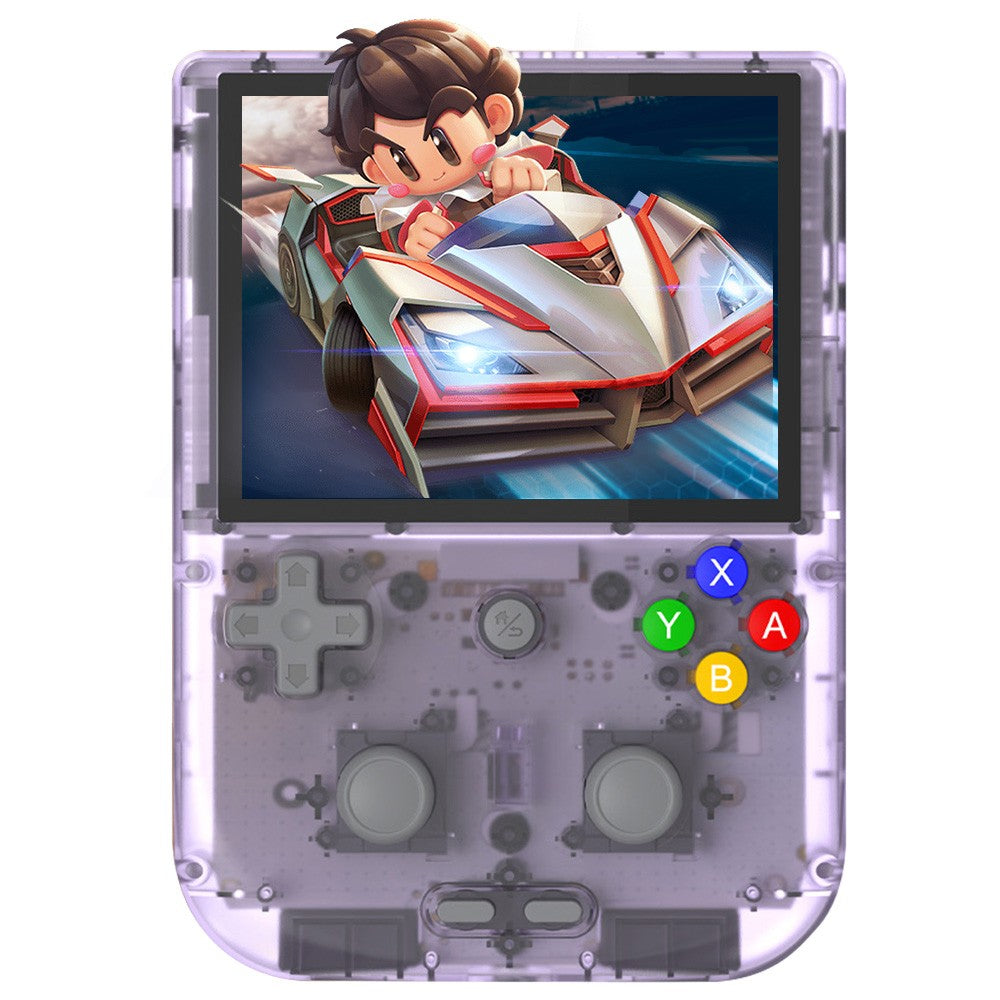 ANBERNIC RG405V Game Console, 4GB LPDDR4 128GB eMMC, Android 12, 5G WiFi, Bluetooth 5.0, 128GB TF Card 3172 Games, Moonlight Streaming - Purple