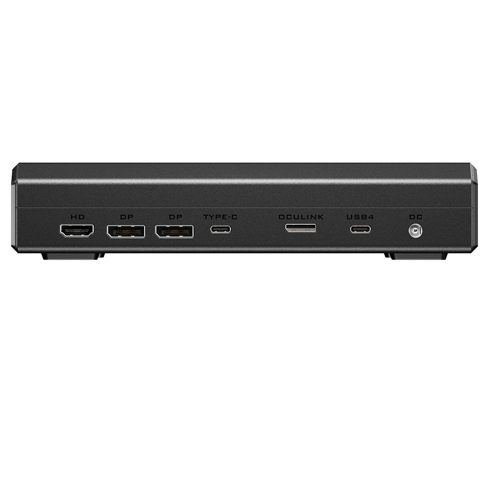 AOOSTAR XG76XT eGPU Dock with AMD Radeon RX 7600XT GPU, 8GB GDDR6 RAM, 128bit, 1*USB 4.0, 1*Oculink, 1*HDMI, 2*DP, 1*Type-C, 100W Reverse Charging
