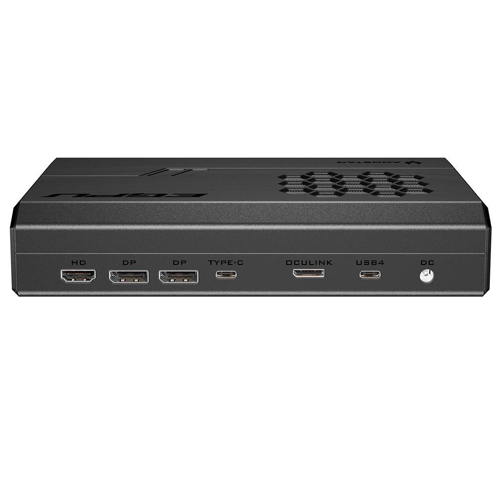 AOOSTAR XG76XT eGPU Dock with AMD Radeon RX 7600XT GPU, 8GB GDDR6 RAM, 128bit, 1*USB 4.0, 1*Oculink, 1*HDMI, 2*DP, 1*Type-C, 100W Reverse Charging