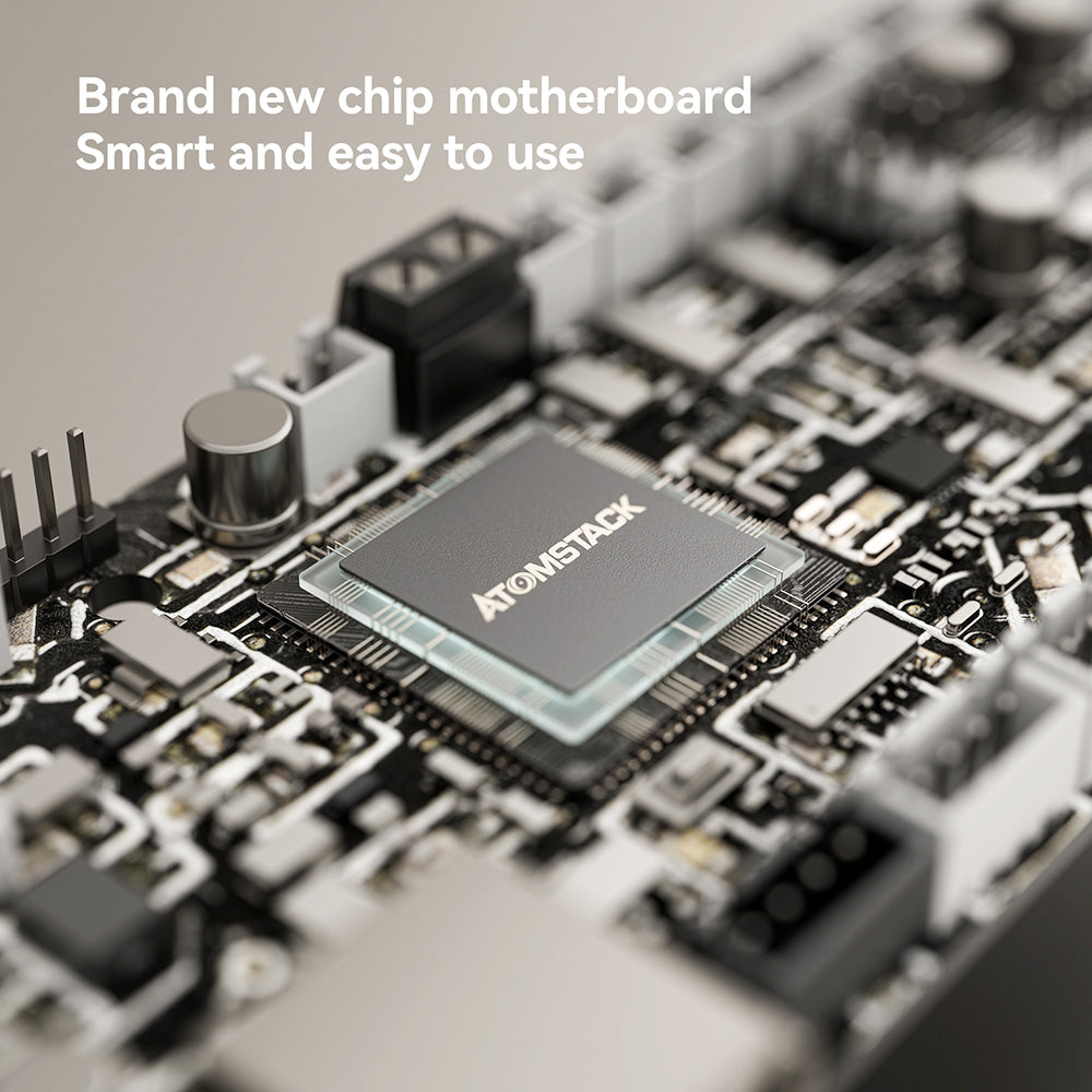 ATOMSTACK A12 PRO 12W Laser Engraver Cutter, Fixed Focus, 0.02mm Engraving Precision, 600mm/s Engraving Speed, 32-bit Motherboard, Cross Laser Positioning, App Control, Unibody Frame, 365x305mm