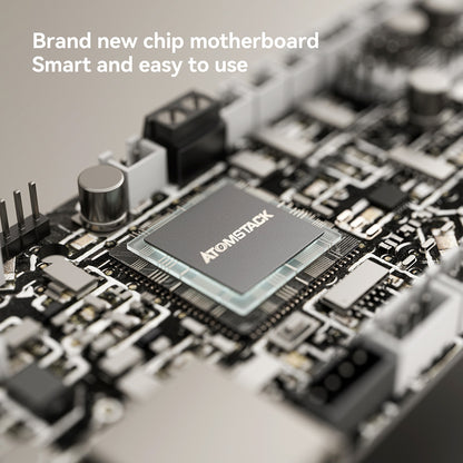 ATOMSTACK A12 PRO 12W Laser Engraver Cutter, Fixed Focus, 0.02mm Engraving Precision, 600mm/s Engraving Speed, 32-bit Motherboard, Cross Laser Positioning, App Control, Unibody Frame, 365x305mm