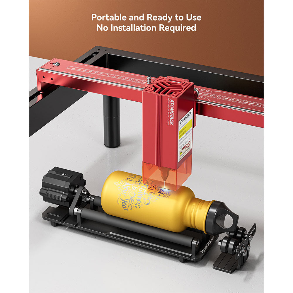 ATOMSTACK R2-B Simple Rotary Roller, for ATOMSTACK A6/A12/A24 Series
