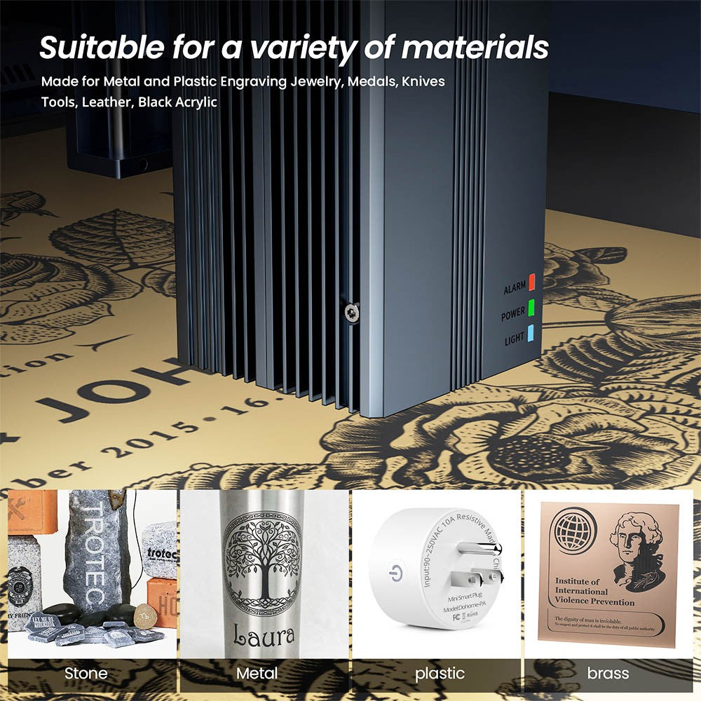 ATOMSTACK R30 V2 Infrared Laser Module, 1064nm 2W Laser Power, 0.03mm Spot, Rust Removal, for Metal and Plastic Engraving