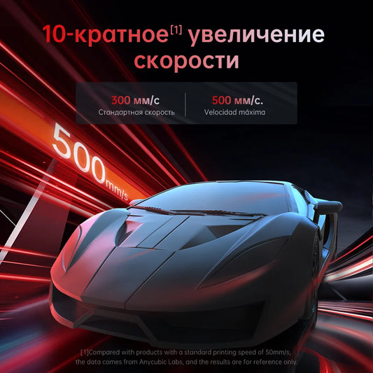 ANYCUBIC Kobra 2 Pro FDM 3D tlačiareň 500 mm/s Maximálna rýchlosť tlače s 9,8 x 8,7 x 8,7 palca Rozmery tlače LeviQ 2.0