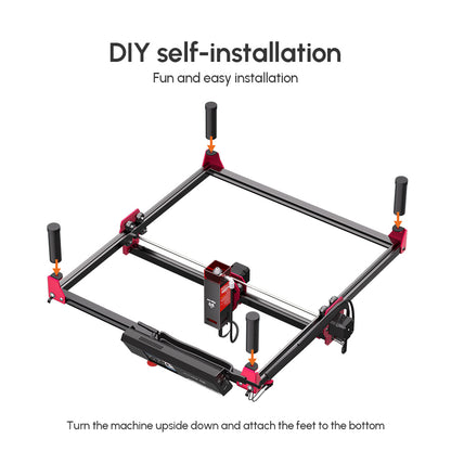 AlgoLaser ALRS2.0 Raisers 110mm for Alpha/Delta/DIY KIT Engraver Machine - 4pcs