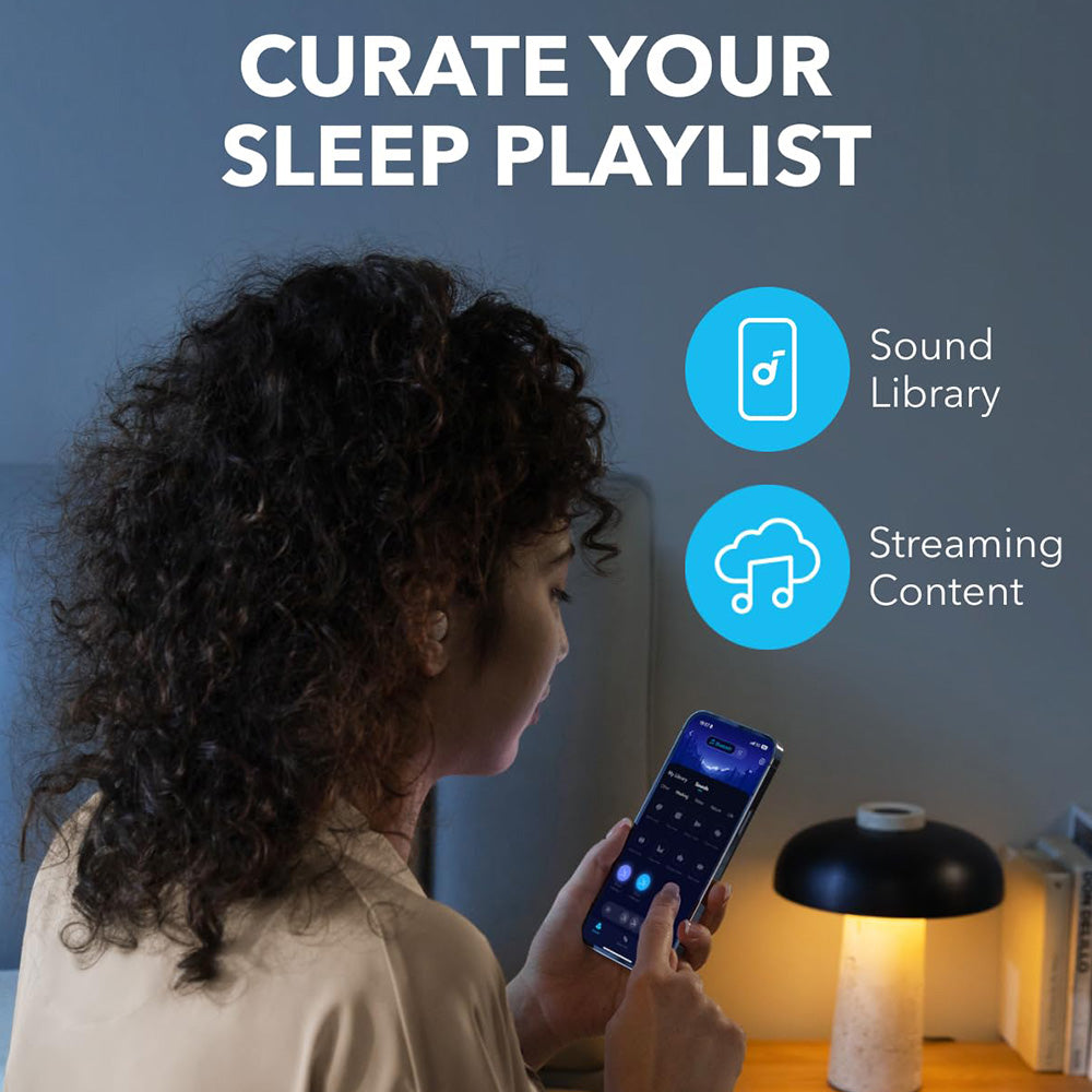 Anker Soundcore Sleep A20 Earbuds, Noise Blocking Sleep Earphones, Up to 80 Hours Playtime