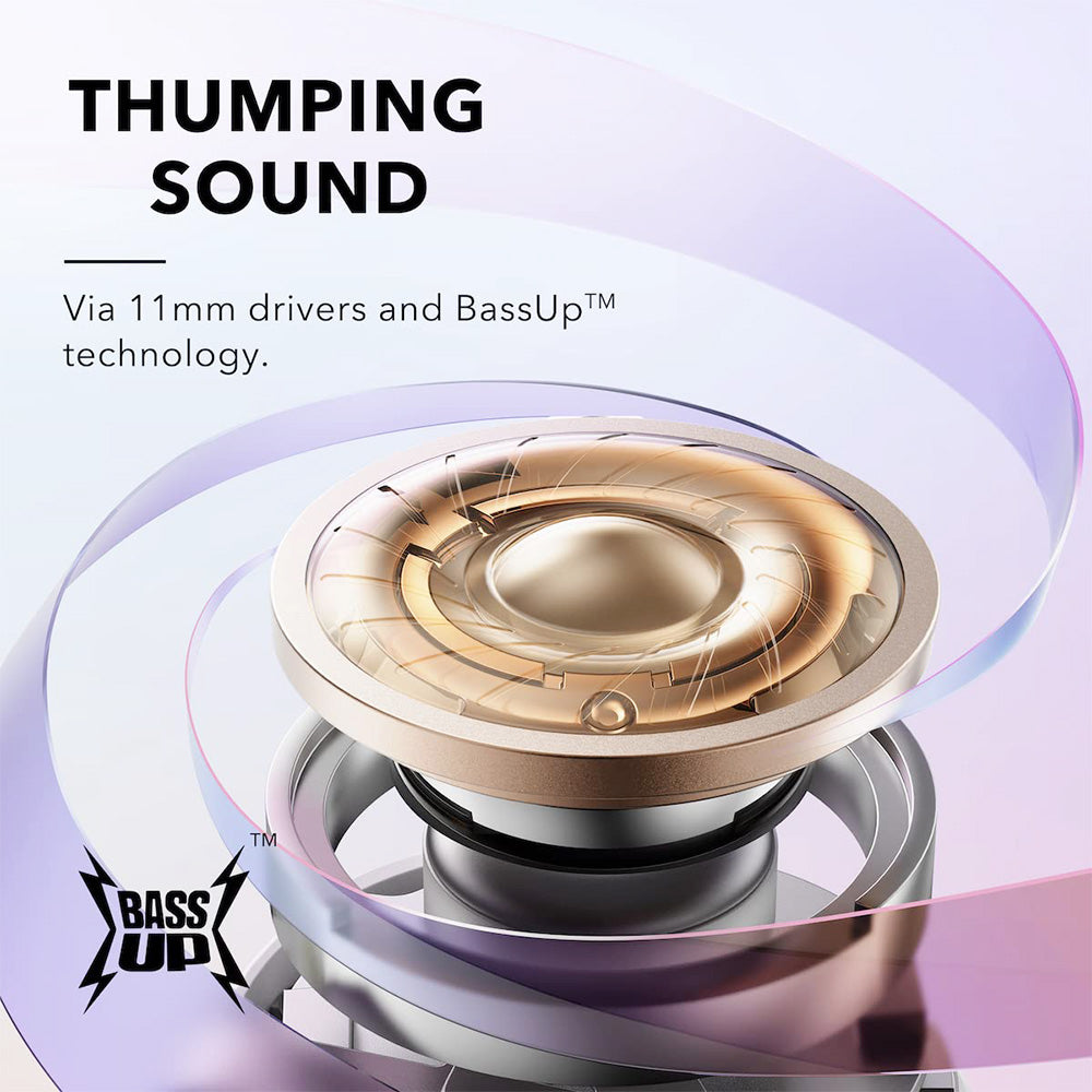 Anker Soundcore VR P10 TWS Gaming Earbuds, Compatible with Meta Quest 2, Steam Deck, PS4, PS5, PC, Switch - White