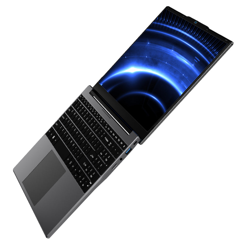 BMAX X15 Pro Laptop, 15.6 inch 1920*1080 IPS Screen, Intel N95 4 Cores Max 3.4GHz, 16GB RAM 512GB SSD, WiFi 5 Bluetooth 5.0, 5000mAh Battery, 1*Type-C, 2*USB3.2, 1*Mini HDMI, 1*Micro SD Slot, 1*Headset Jack, Full-size Keyboard